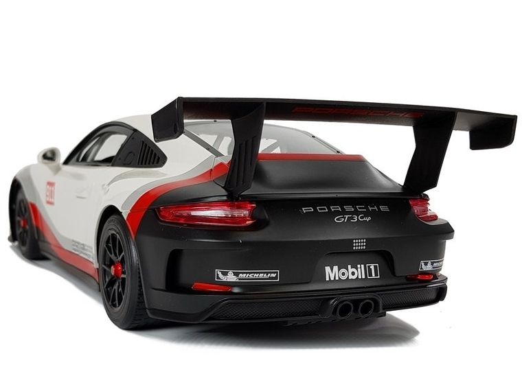 Rastar, Porsche 911 GT3 CUP, pojazd zdalnie sterowany, biały, 1:14