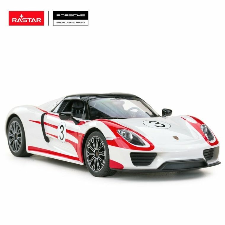 Rastar, Porsche 918 Spyder Weissach, pojazd zdalnie sterowany, 1:14
