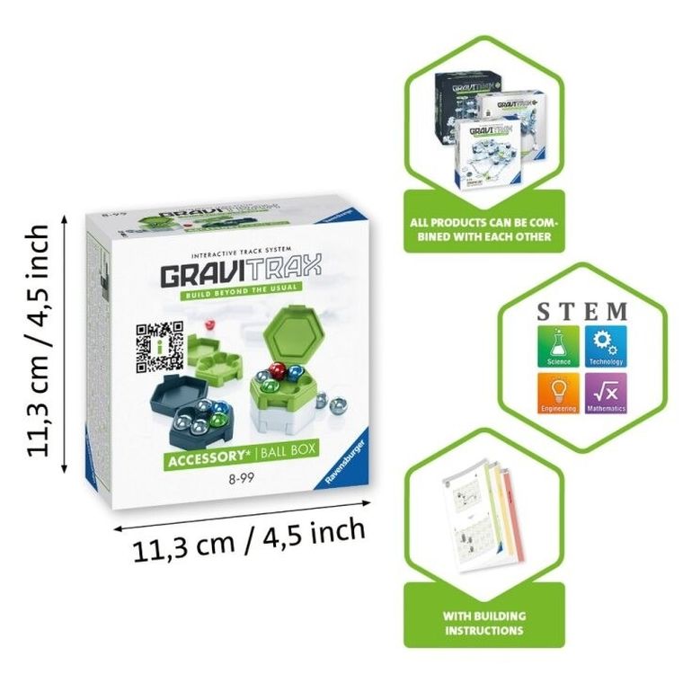 Ravensburger, GraviTrax, Box, zestaw uzupełniający