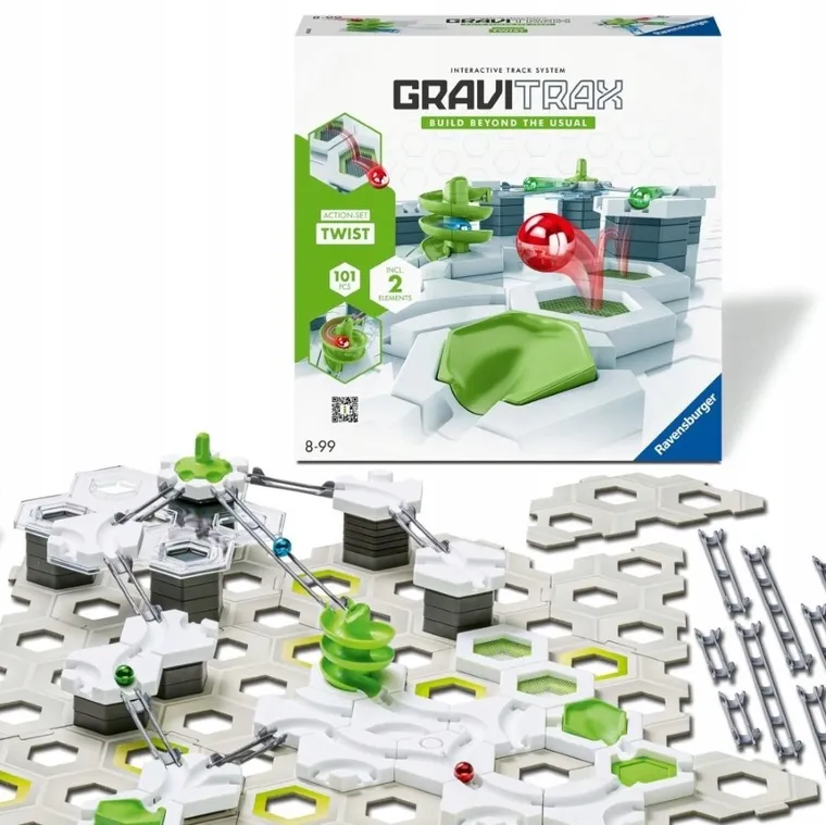 Ravensburger, GraviTrax, Twist, zestaw startowy