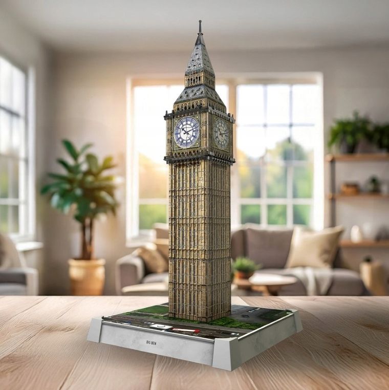 Ravensburger, Iconics, Big Ben, puzzle 3D LED, 224 elementy