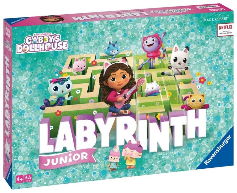 Ravensburger, Labyrinth Junior Koci Domek Gabi, gra familijna