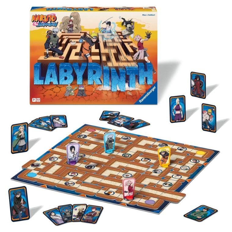 Ravensburger, Labyrinth Naruto, gra familijna