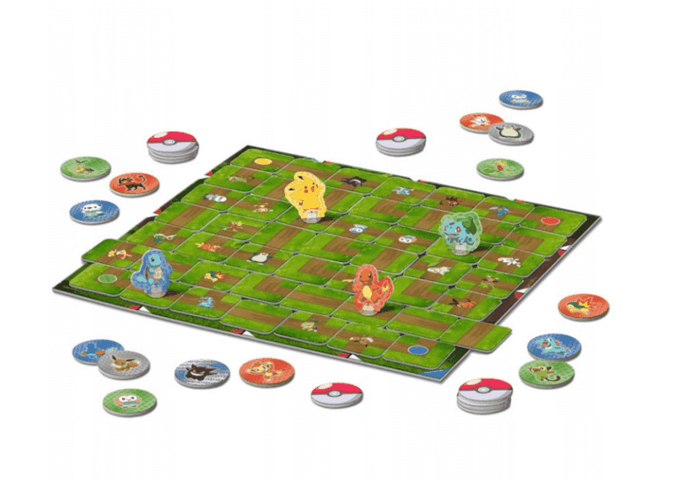 Ravensburger, Labyrinth Pokemon, gra familijna