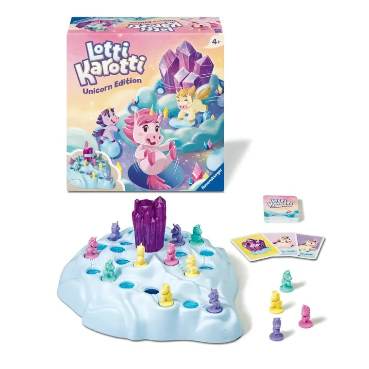 Ravensburger, Lotti Karotti, Unicorn, gra zręcznościowa