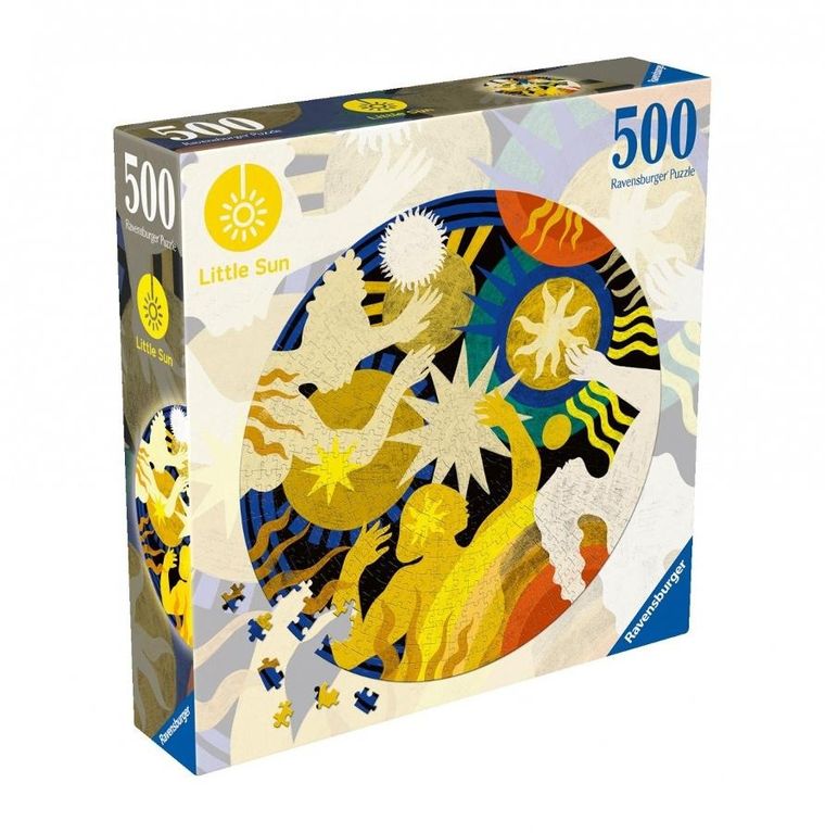 Ravensburger, Małe słońca, Zaangażowanie, puzzle, 500 elementów