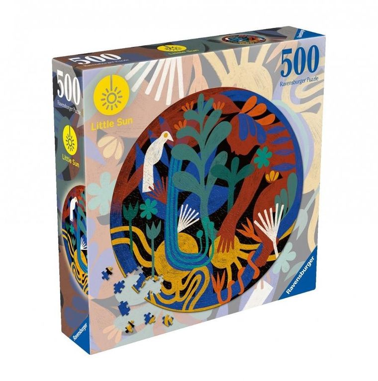 Ravensburger, Małe słońca, Zmiana, puzzle, 500 elementów