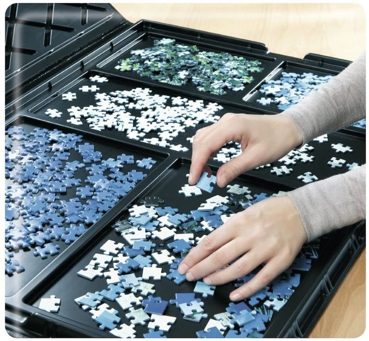 Ravensburger, mata do puzzli i pojemnik do przechowywania