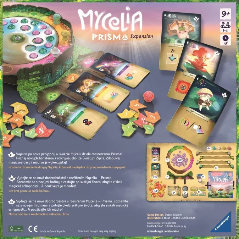 Ravensburger, Mycelia Prisma, gra familijna, dodatek do gry