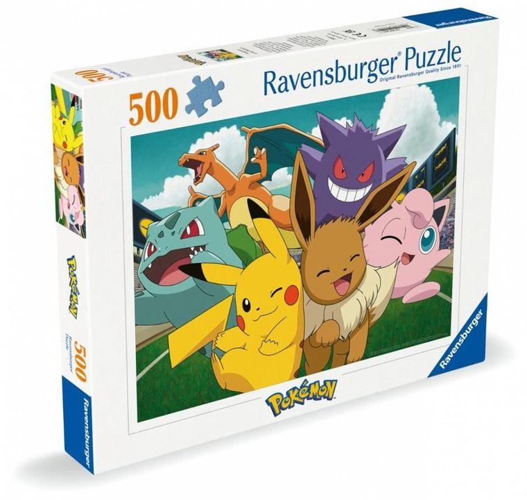 Ravensburger, Pokemon Classic, puzzle, 500 elementów