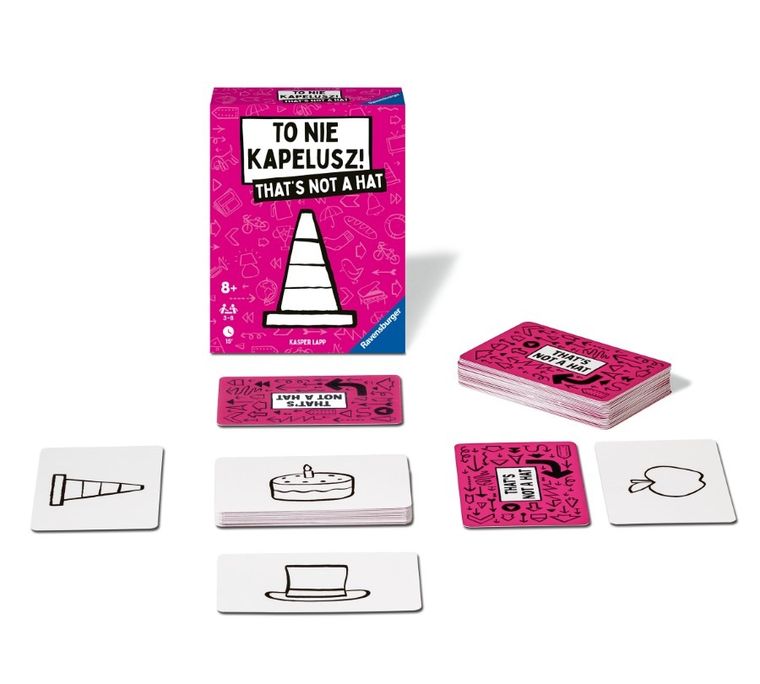 Ravensburger, To nie kapelusz, gra towarzyska