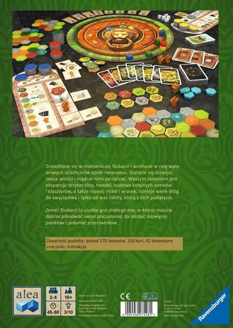 Ravensburger, Zamki Toskanii, gra strategiczna