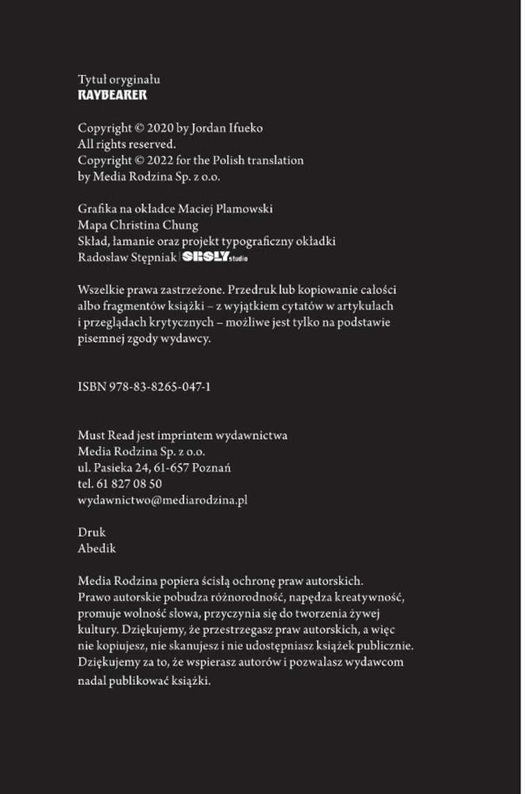 Raybearer. Tom 1. Władcy Promienia