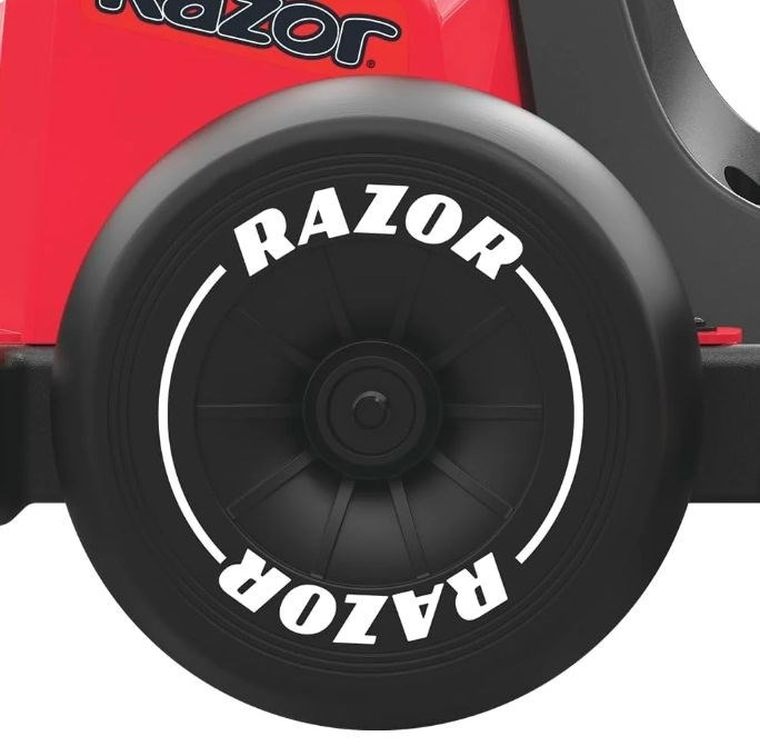 Razor, Ground Force Elite, gokart, pojazd na akumulator, czarno-czerwony