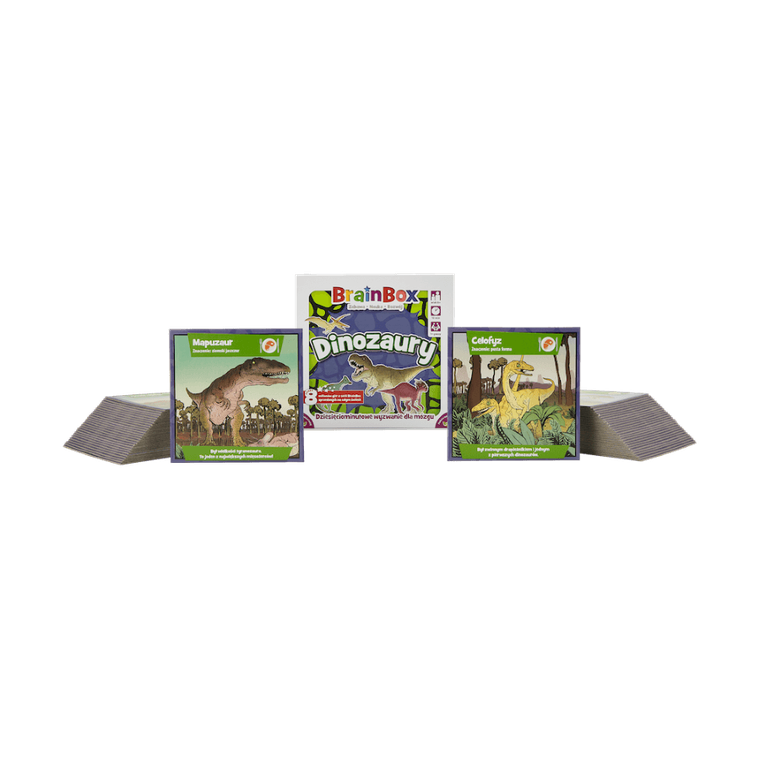Rebel, BrainBox, Dinozaury, gra edukacyjna