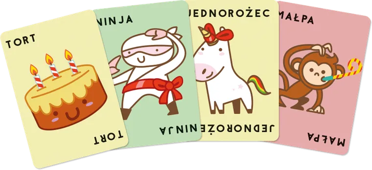 Rebel, Buła, Pizza, Czapka, Prezent, Tort, gra towarzyska