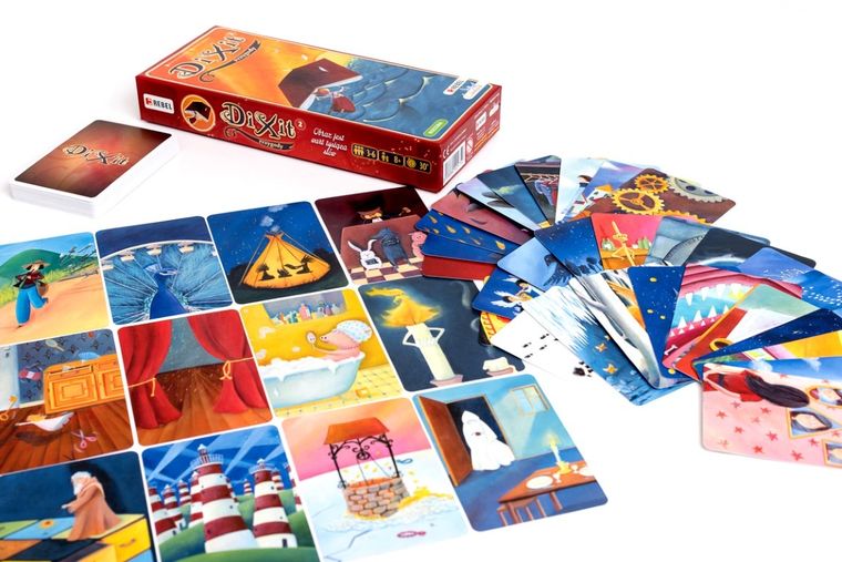 Rebel, Dixit 2: Przygody, dodatek, gra towarzyska