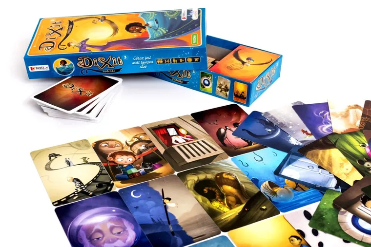 Rebel, Dixit 3: Podróże, dodatek, gra towarzyska