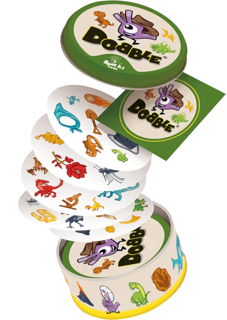 Rebel, Dobble, Dinozaury, gra familijna