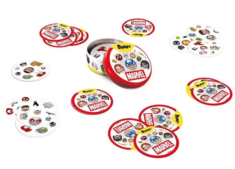 Rebel, Dobble, Marvel Emoji, gra familijna