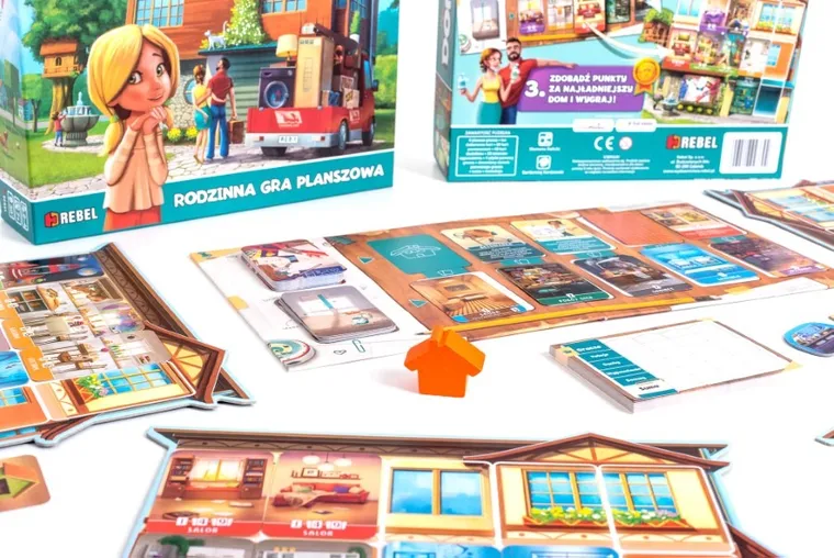 Rebel, Domek, gra familijna