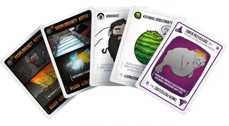 Rebel, Eksplodujące Kotki: Imprezka, cicha wersja, gra towarzyska