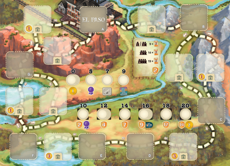 Rebel, Great Western Trail: El Paso, gra familijna