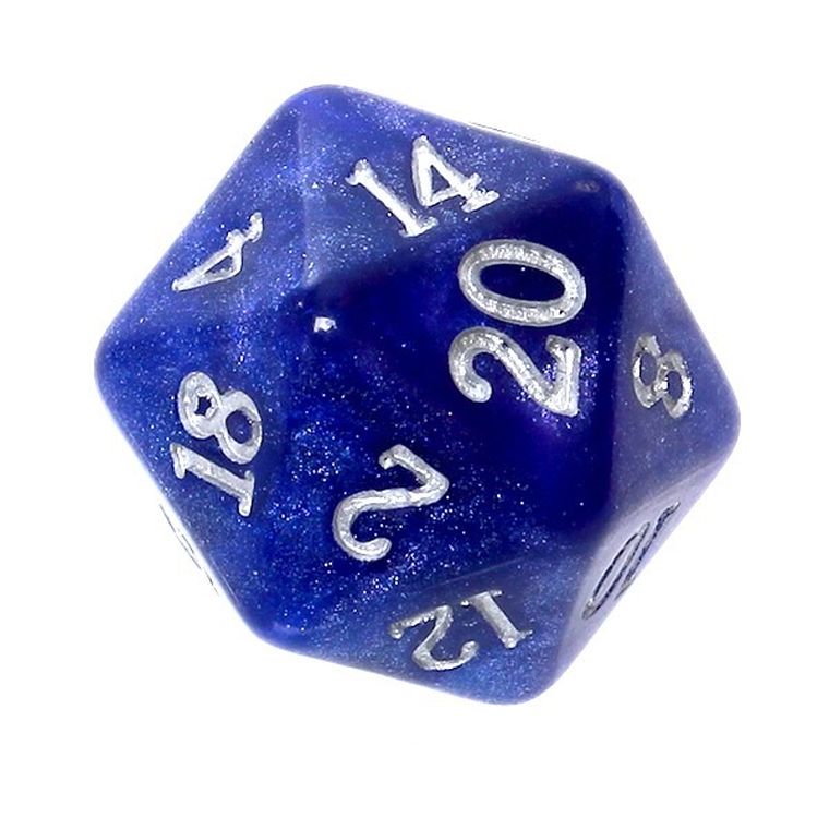 Rebel, komplet kości, akrylowe, Zmierzch