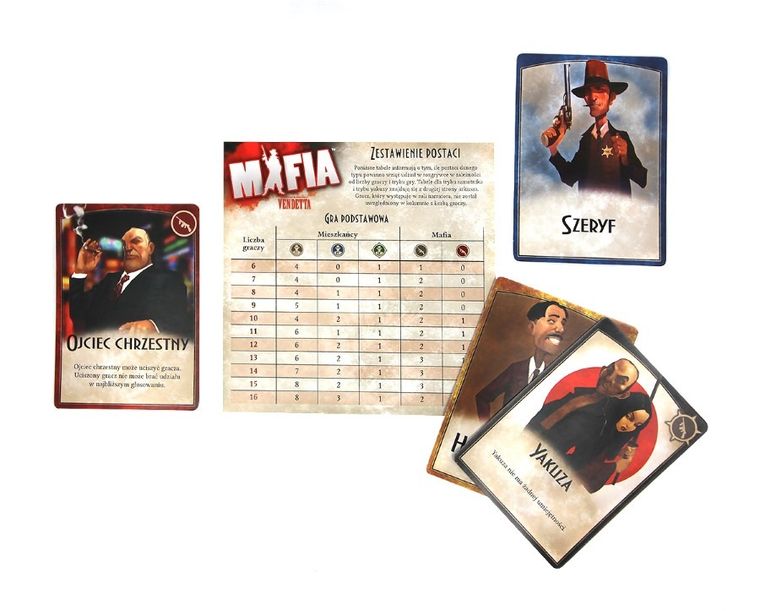 Rebel, Mafia: Vendetta (edycja polska), gra imprezowa