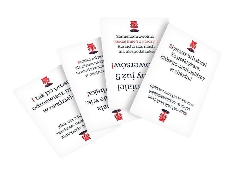 Rebel, Morda, szefie! gra towarzyska