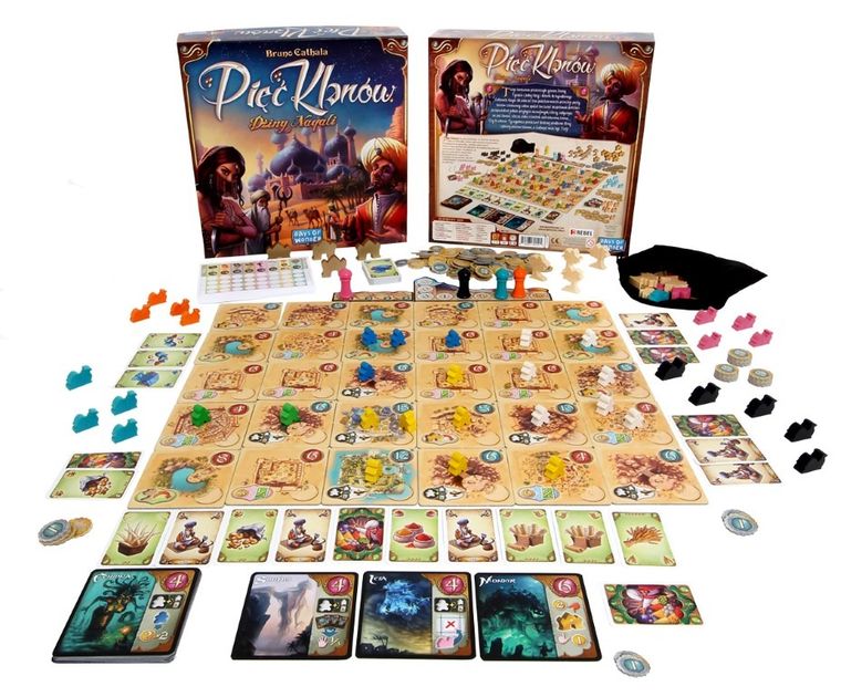 Rebel, Pięć Klanów: Dżiny Naqali, gra strategiczna