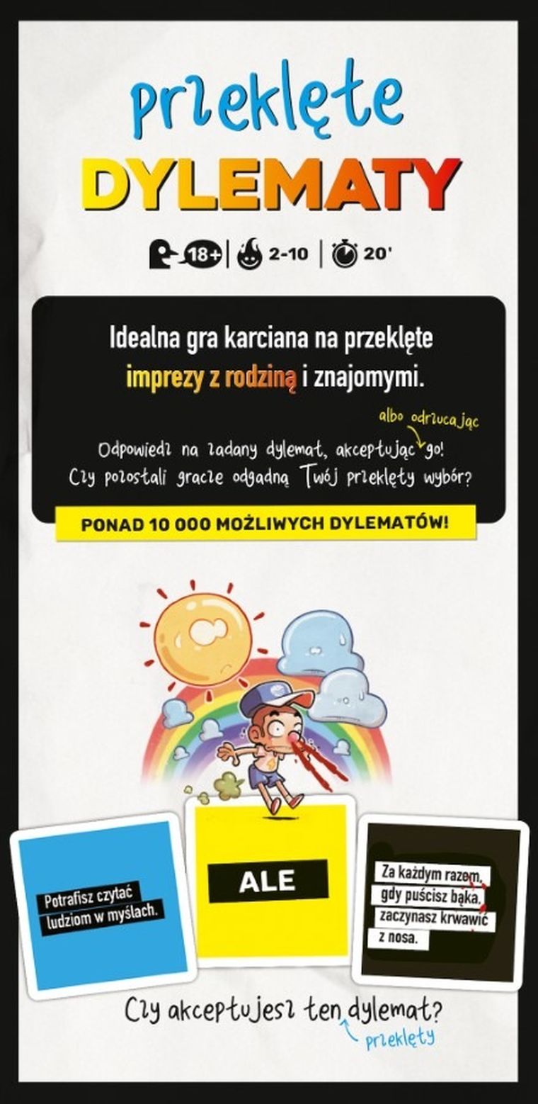 Rebel, Przeklęte dylematy, gra towarzyska
