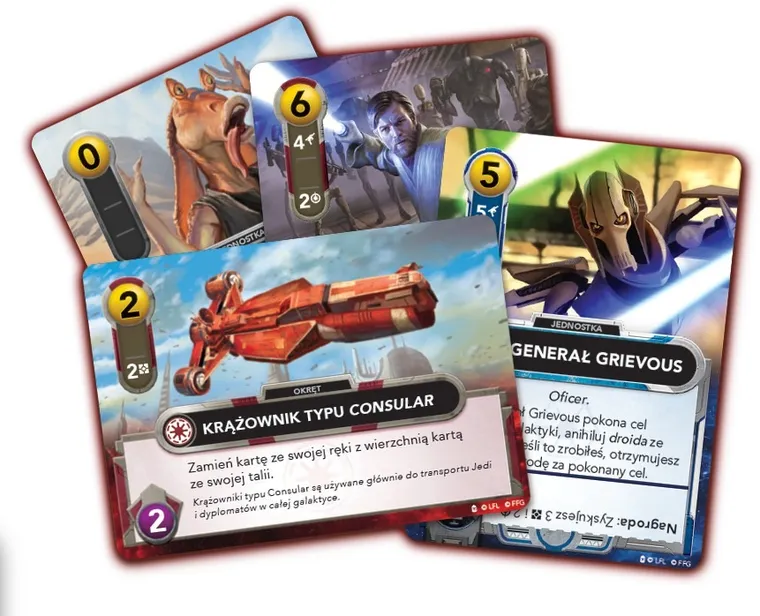 Rebel, Star Wars, The Deckbuilding Game: Clone Wars, gra strategiczna