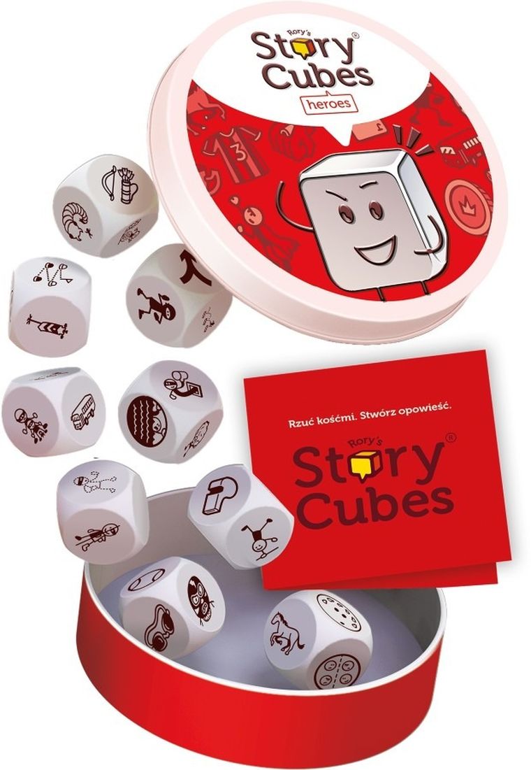 Rebel, Story Cubes: Bohaterowie (nowa edycja), gra towarzyska