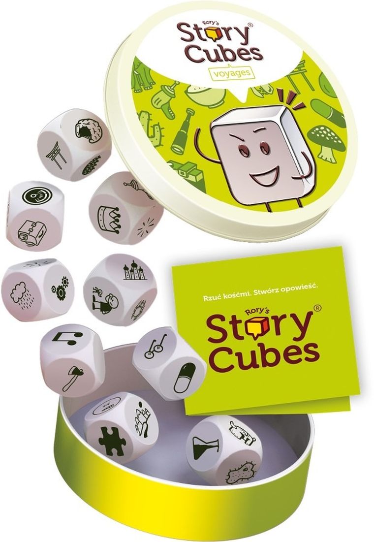 Rebel, Story Cubes: Podróże (nowa edycja), gra towarzyska