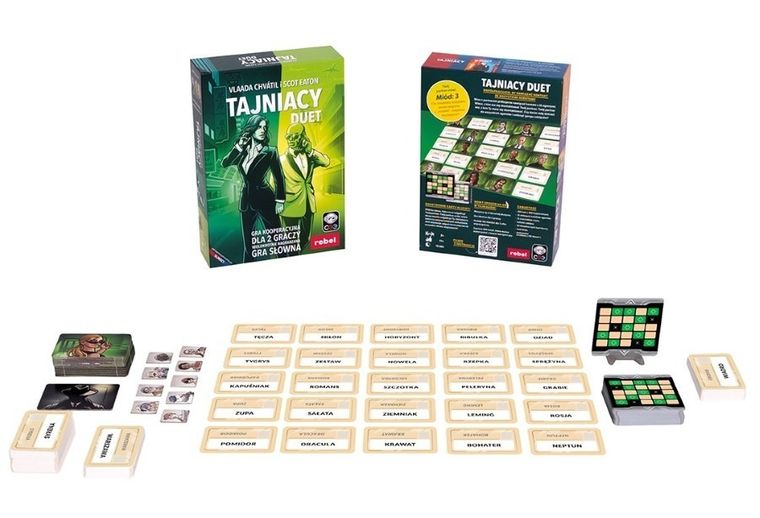 Rebel, Tajniacy: Duet, gra towarzyska dla 2 osób
