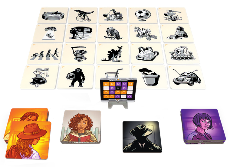 Rebel, Tajniacy: Obrazki, gra towarzyska