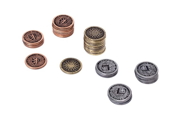 Rebel, Wiedźmin: Stary Świat, Metalowe monety, gra planszowa