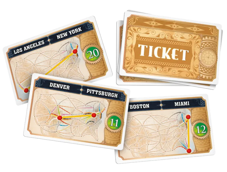 Rebel, Wsiąść do Pociągu: Ameryka Północna, gra familijna