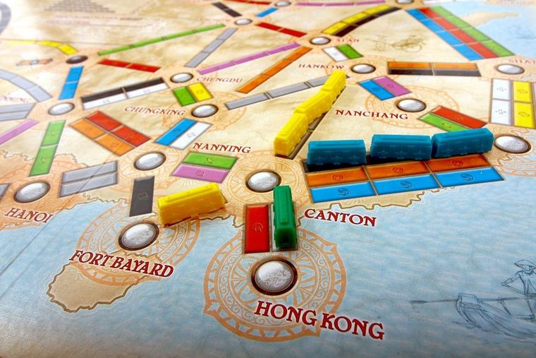 Rebel, Wsiąść do Pociągu: Azja, dodatek, gra familijna