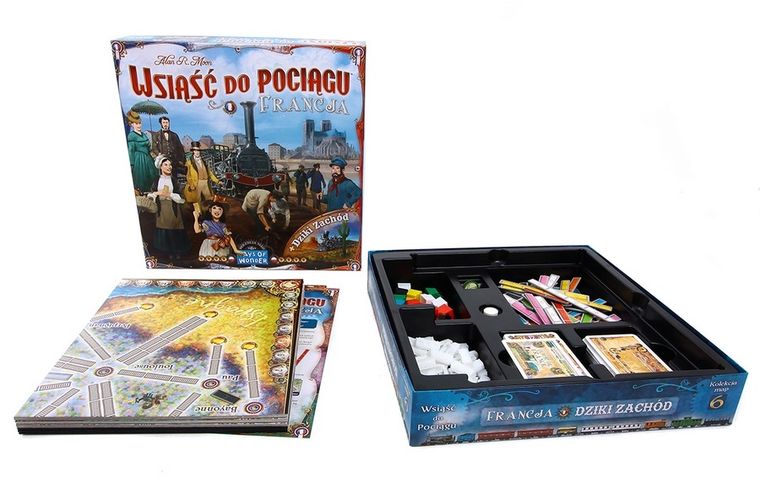 Rebel, Wsiąść do Pociągu: Francja i Dziki Zachód, dodatek, gra familijna