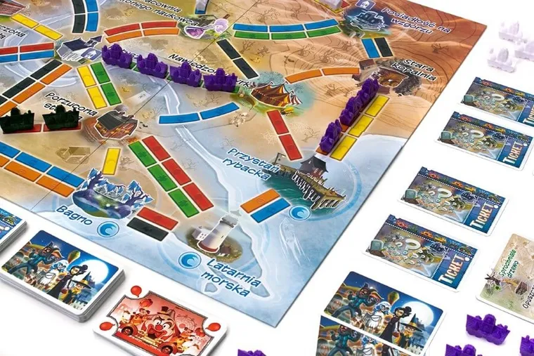 Rebel, Wsiąść do Pociągu: Widmo, gra familijna