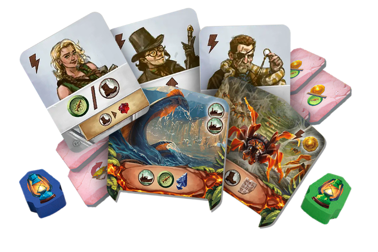 Rebel, Zaginiona wyspa Arnak: Kręte ścieżki, dodatek do gry