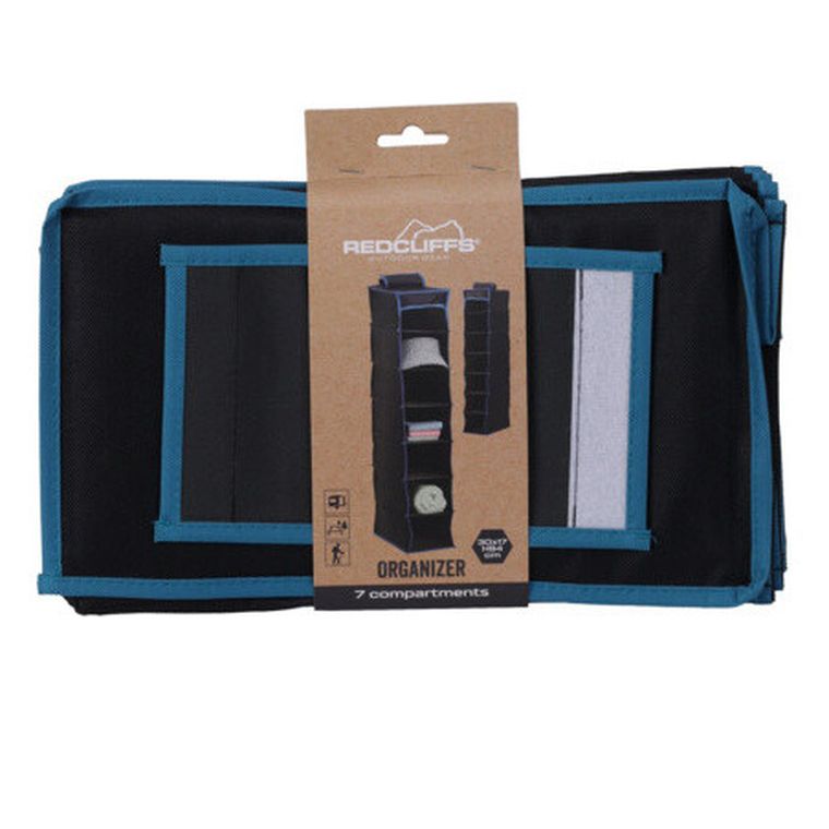 RedCliffs Outdoor, organizer tekstylny do szafy, 7 półek, 30-17-84 cm