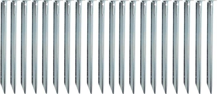 RedCliffs, śledzie do namiotu w walizce, metalowe, 23 cm, 20 szt.