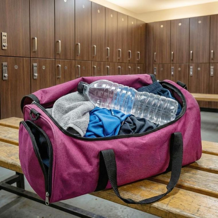 Redcliffs, torba sportowa, bordowa, 22l