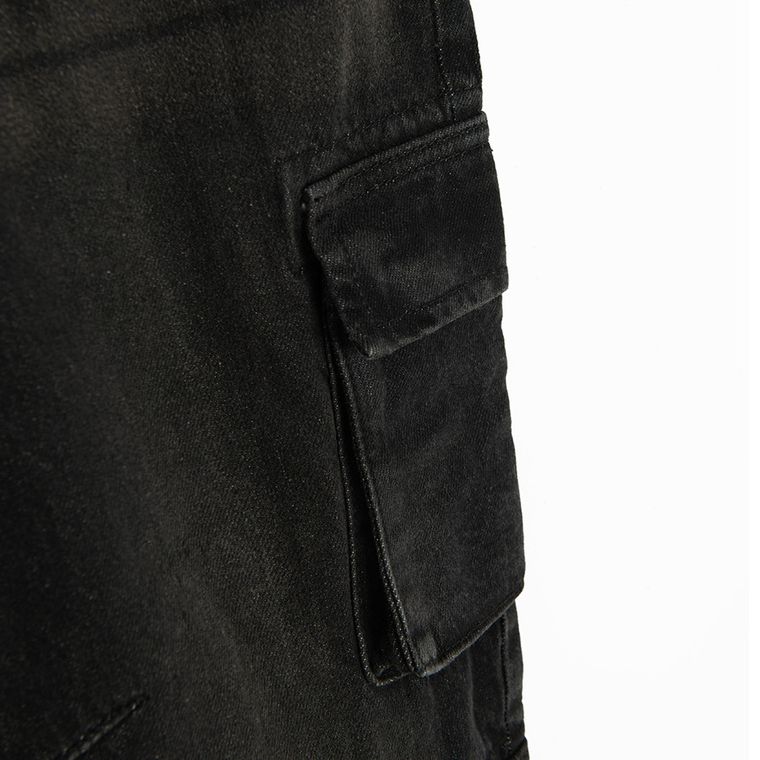 Regulowane jeansy wide leg z kieszeniami Cool Club