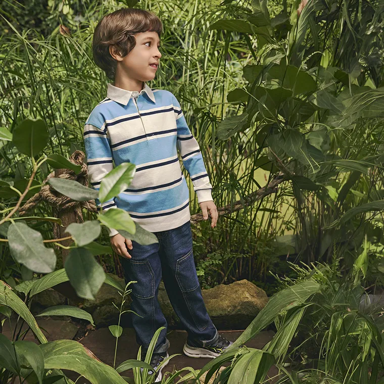 Regulowane spodnie jeansowe o kroju carpenter Cool Club