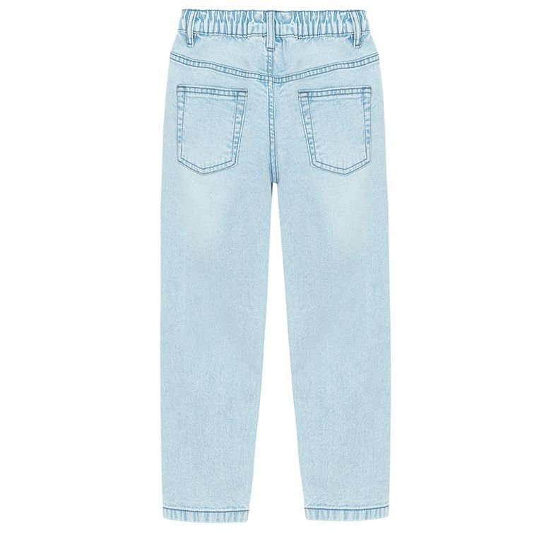 Regulowane spodnie jeansowe o kroju loose Cool Club