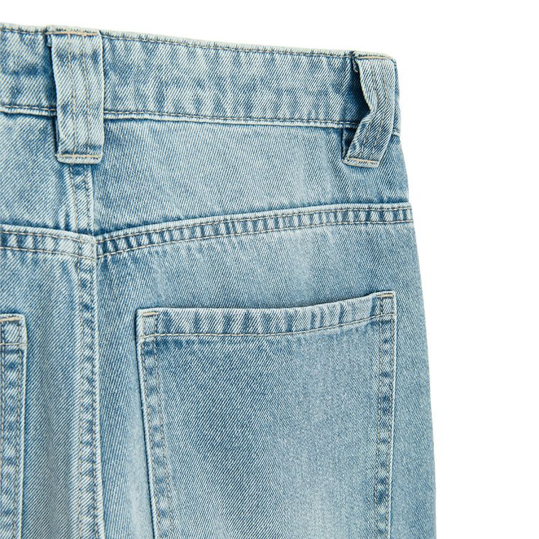 Regulowane spodnie jeansowe wide leg Cool Club